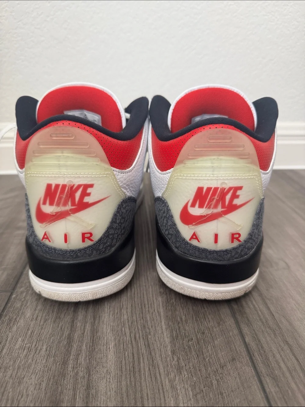 Air Jordan 3 Retro SE Fire Red Denim 2020 Men’s Size 13 CZ6431-100